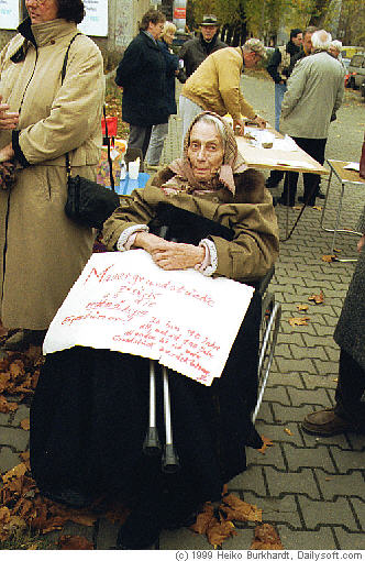 Berliner Mauer Bernauer Strasse 1999
