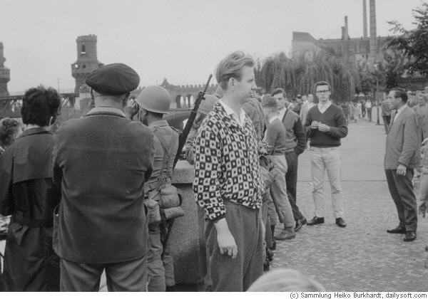 Berlin, Oberbaumbr�cke 1961