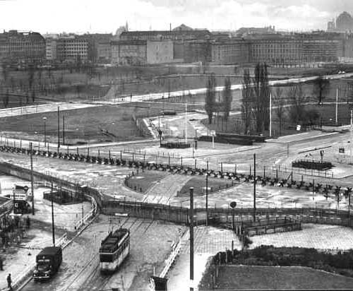 Berliner Mauer Potsdamer Platz, 60er Jahre