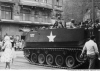 Berliner Mauer 1961 am Checkpoint Charlie