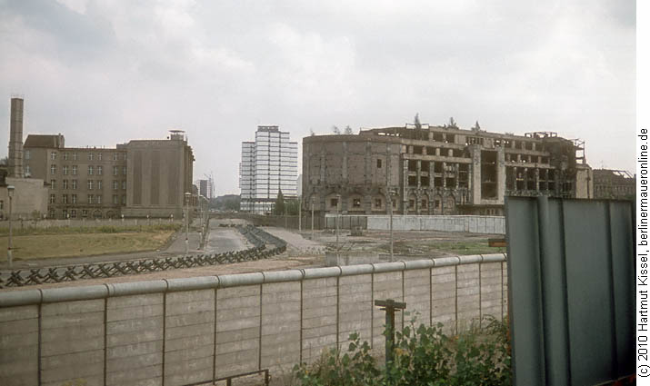 Fotografien Berlin Und Berliner Mauer Am Potsdamer Platz 1970