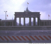 Berliner Mauer Brandenburger Tor 1974